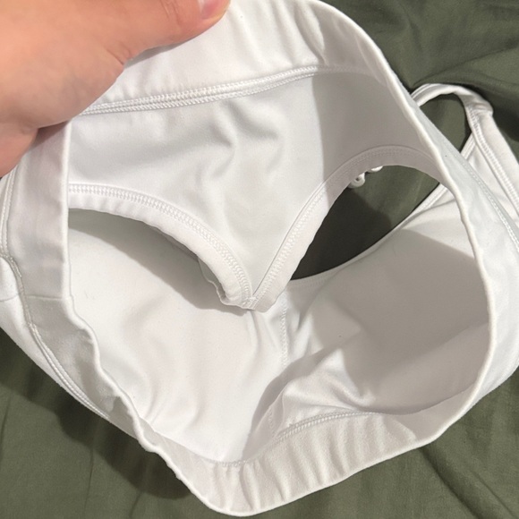 Oneractive White Sports Bra - Picture 4 of 5
